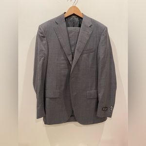 Two Piece Super 150’s Wool Corneliani Grey Suit